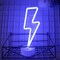 Summer Lightning Neon Sign With Holder Base, USB or 3-AA Battery Powered Neon Light, LED Desktop Wall Decoration, Various Parties, Decoration of Business Premises